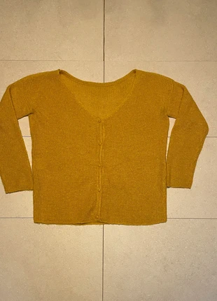 Gilet Cardigans en maille Sézane - Taille M - Jaune moutarde, marke: Sézane, zustand: Sehr gut, größe: M / 38 / 10, 72,50 €, 76,83 € inklusive Vinted-Käuferschutz