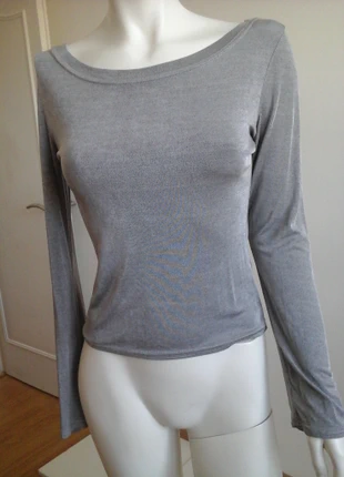 haut gris Ragazza, brand: Ragazza, condition: Good, size: S / 36 / 8, €1.00, €1.75 includes Buyer Protection