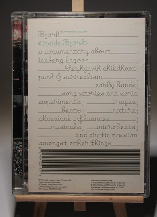 DVD Bjork "Inside Bjork", zustand: Gut, 6,90 €, 7,95 € beinhaltet Vinted-Käuferschutz Pro