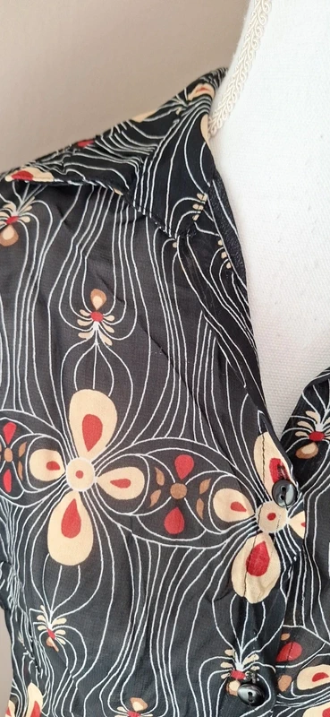 Chemise vintage Cache cache t38 #F38M-125 - photo numéro 2