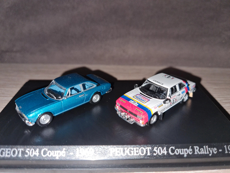 Coffret Peugeot 504 coupe miniature Vinted