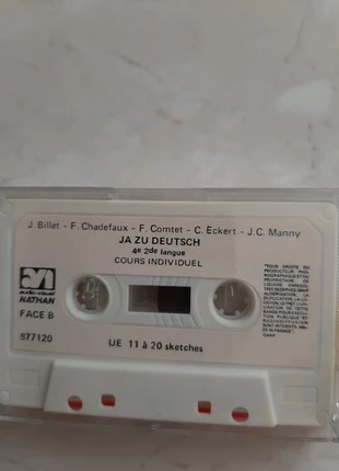 K7 Ja zu Deutsch 4 ème LV2, brand: Nathan, condizioni: Ottime, €1.50, €2.28 include la Protezione acquisti