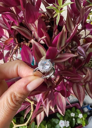 Bague argent 925 et zirconium 8mm, marque: Argent, état: Neuf sans étiquette, taille: Ajustable, 28,00 €, 30,10 € Protection acheteurs incluse