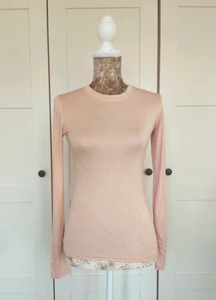 Sous-pull à col rond rose saumon, marca: Coton, estado: Nuevo sin etiquetas, tamaño: S / 36 / 8, 3,00 €, 3,85 € Protección al comprador incluida