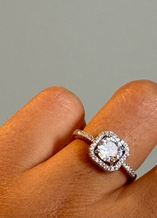 💠 Bague en argent – Pierre brillante & finition raffinée, marca: Argent, estado: Novo com etiquetas, tamanho: Ajustável, €10.00, €11.20 inclui Proteção do Comprador