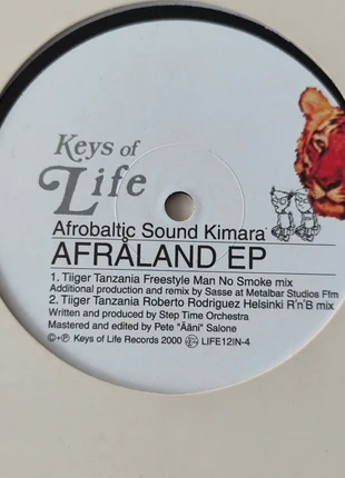 Afrobaltic Sound Kimara - Afraland EP - 12" Maxi Single , estado: Muito bom, €3.00, €3.85 inclui Proteção do Comprador