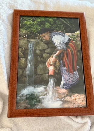 Cadre décoratif kabyle scène traditionnelle ambiance authentique, brand: Kabyle, condition: Very good, €25.00, €26.95 includes Buyer Protection