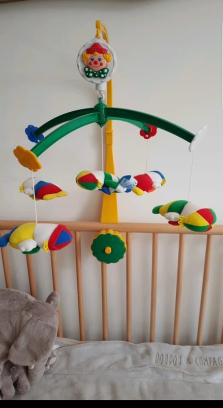 Mobile Musical Chicco Clown Vinted Mobile Musical Chicco Clown Vinted
