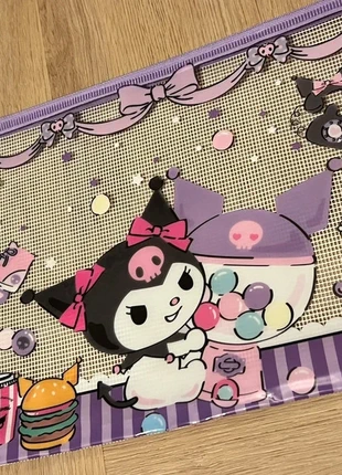 Kawaii stationery A4-etui van sanrio character kuromi met mesh, storage bag kuromi, marque: Sanrio, état: Neuf sans étiquette, 3,99 €, 4,89 € Protection acheteurs incluse