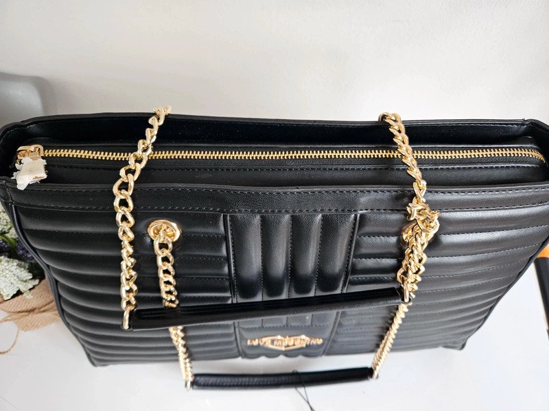 🖤Love Moschino🖤 Borsa Quilted Nappa Pu Large Handbag 🖤 Bag 🖤 4
