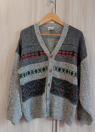 Maglione Cardigan Vintage Oversize "Game Over" Made in Italy taglia L 🔶, merk: Game over, staat: Heel goed, maat: L, € 24,90, € 26,85 inclusief Kopersbescherming