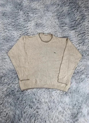 90’s Vintage Beige Lacoste Crewneck Sweater XL, brand: Lacoste, condizioni: Ottime, taglia: XL / IT 46 / EU 42, €23.00, €24.85 include la Protezione acquisti Pro