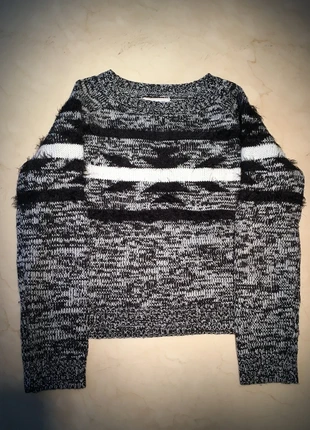 Pull Brownie chiné noir et blanc taille XS/S, brand: Brownie, condizioni: Ottime, taglia: S / IT 40 / EU 36, €10.00, €11.20 include la Protezione acquisti