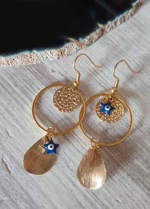 Boucles d'oreilles Waco, marque: Fait Main, état: Neuf avec étiquette, 5,10 €, 6,06 € Protection acheteurs (Pro) incluse