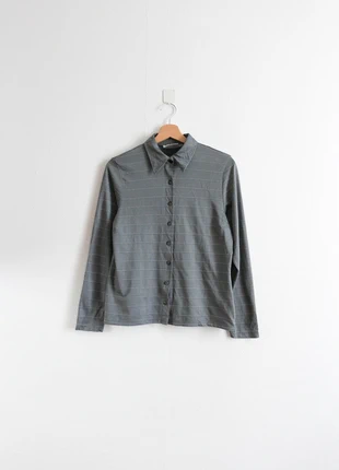 Vintage gray shirt | Chemise gris vintage, marque: Vintage, état: Très bon état, taille: S / 36 / 8, 8,00 €, 9,10 € Protection acheteurs (Pro) incluse