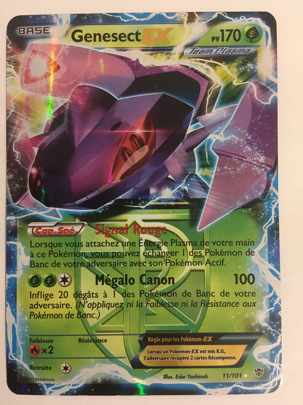 Genesect EX Pokemon Card - Vinted