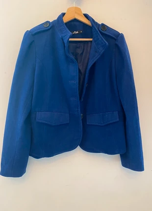 Short cinched blue blazer , marque: Vintage, état: Très bon état, taille: M / 38 / 10, 20,00 €, 21,70 € Protection acheteurs incluse