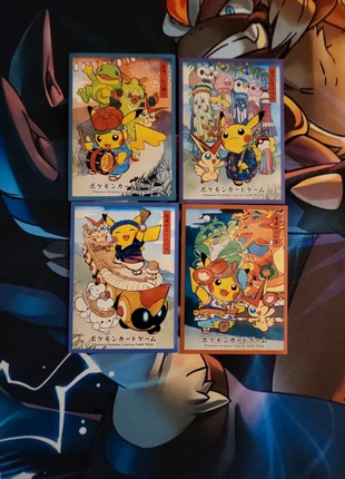 4 sleeves Pikachu, brand: Pokémon, condition: Very good, €3.00, €3.85 includes Buyer Protection