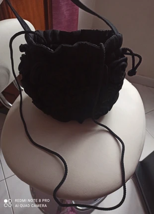 Bourse satin noir vintage, staat: Nieuw zonder prijskaartje, € 5,00, € 5,95 inclusief Kopersbescherming