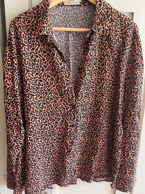 Camisa estampada leopardo Pull&Bear -