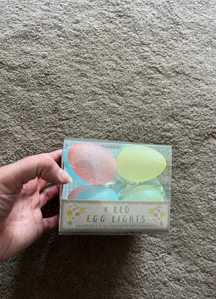 8 LED Easter egg lights, brand: Home Bargains, condition: New with tags, £2.75, £3.59 includes Buyer Protection