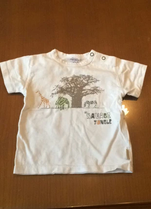 Tee shirt p’tit bisou, marke: P'tit Bisou, zustand: Gut, größe: 3-6 Monate / 62, 1,00 €, 1,75 € inklusive Vinted-Käuferschutz