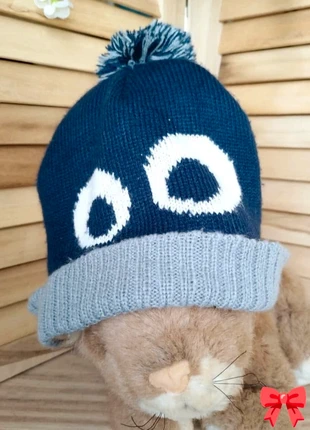 🔥🔥Bonnet enfant chaud bleu marine intérieur polaire et pompon 2-4ans 💠💠, marca: Tissaia, estado: Muito bom, tamanho: 2-3 anos, 51 cm, €3.00, €3.85 inclui Proteção do Comprador Pro