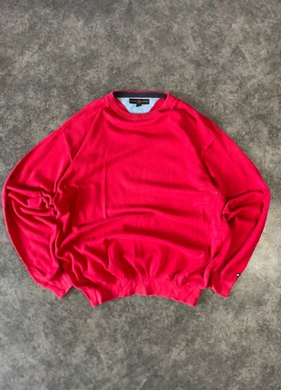 Pull Tommy Hilfiger rouge / très bon état / taille L, marke: Tommy Hilfiger, zustand: Sehr gut, größe: L, 14,90 €, 16,35 € inklusive Vinted-Käuferschutz