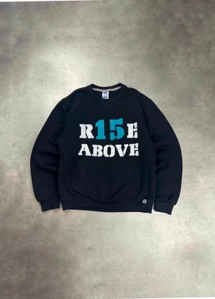 Sweat USA noir imprimé graphique Russell Athletic Vintage, brand: Vintage Dressing, condition: Very good, size: S, €7.99, €9.09 includes Buyer Protection Pro