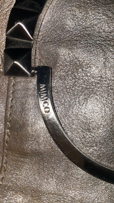 Mimco 2025 silver clutch