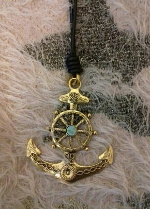 Collier breloque ancre de marin doré, zustand: Neu, mit Etikett, 8,00 €, 9,10 € inklusive Vinted-Käuferschutz