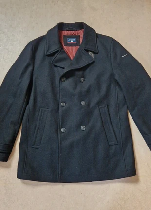 Peacoat/Caban. Jupiter Bekleidung. Wool-Viscose, merk: Jupiter, staat: Heel goed, maat: XL, € 70,00, € 74,20 inclusief Kopersbescherming