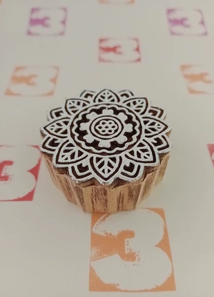 Indian Hand-Carved Wooden Printing Block Stamp – Fabric, Paper & Craft Printing, brand: Indian Wooden Block, condition: New without tags, £6.00, £7.00 includes Buyer Protection Pro