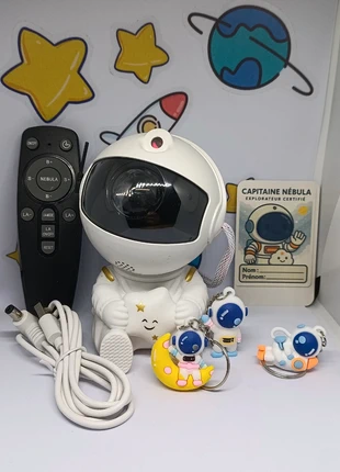 🎁 Coffret CosmoNebula – Veilleuse Astronaute & Accessoires, estado: Muy bueno, 20,00 €, 21,70 € Protección al comprador incluida