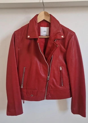Blouson en cuir Mango, brand: Mango, condition: New without tags, size: M / 38 / 10, €45.00, €47.95 includes Buyer Protection