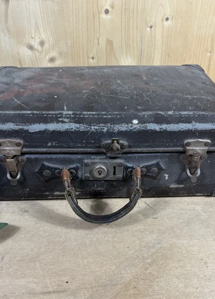 ancienne valise carton fermeture metal deco voyage rangement retro vintage De6, brand: Vintage Dressing, condition: Good, €12.00, €13.30 includes Buyer Protection