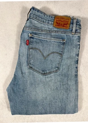 Jean Levi's 714 Straight Bleu clair vintage / Femme / W31 L32 - FR40 / 99% coton, brand: Levi's, condition: Satisfactory, size: L / 40 / 12, €10.90, €12.15 includes Buyer Protection