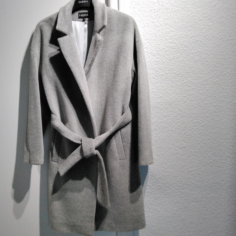 Manteau alpaga caroll hotsell