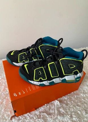 🆕 Sneakers Nike Air More Uptempo edizione speciale 38 (GS / 24 cm) nero /giallo/ verde petrolio 🐲, marque: Nike, état: Neuf avec étiquette, taille: 38, 79,99 €, 84,69 € Protection acheteurs incluse