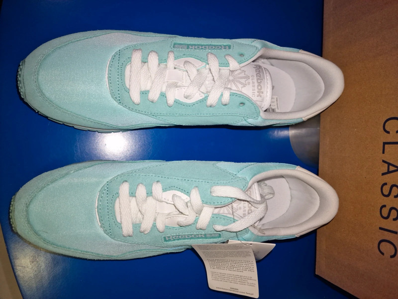 Zapatillas 40 5 Reebok Classic Nylon verde agua Vinted