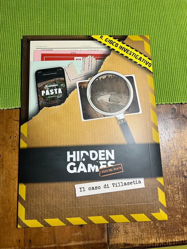 Hidden Games Luogo del Reato - Il 1° caso - IL CASO DI VILLASETIA