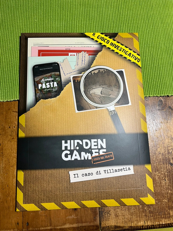 Hidden games gioco investigativo