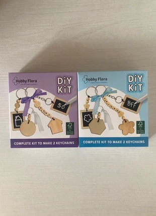 DIY Keychain Kit Purple and Blue Set, état: Neuf avec étiquette, 5,00 €, 5,95 € Protection acheteurs incluse