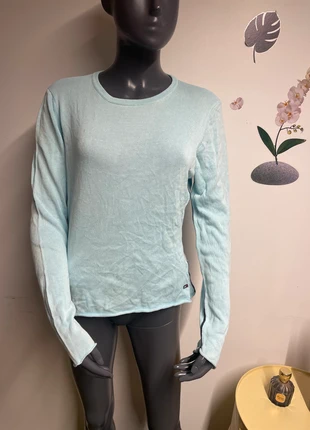 Sweat tommy hilfiger bleu clair fin femme vintage coton , brand: Tommy Hilfiger, condition: Very good, size: M / 38 / 10, €9.99, €11.19 includes Buyer Protection