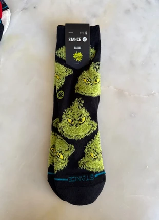 Chaussettes the grinch stance taille 35/37, merk: Stance, staat: Heel goed, maat: XS | 36β37, β¬ 10,00, β¬ 11,20 inclusief Kopersbescherming