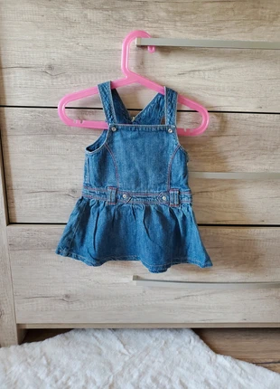 Robe en jean, brand: Kitchoun, condition: Very good, size: 6-9 months / 68 cm, €1.00, €1.75 includes Buyer Protection