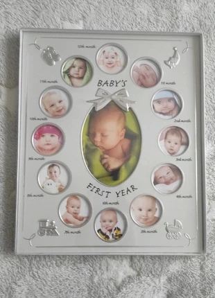 Cadre photos naissance bébé neuf Relaxdays, marque: relaxdays, état: Neuf avec étiquette, 15,00 €, 16,45 € Protection acheteurs incluse