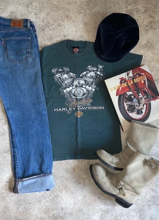 Tee-shirt harley davidson – genuine – moteur – usa – m, brand: Harley Davidson, condition: Very good, size: M, €39.00, €41.65 includes Buyer Protection Pro