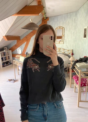 Pull à motifs chats, marque: Bizzbee, état: Très bon état, taille: S / 36 / 8, 10,00 €, 11,20 € Protection acheteurs incluse