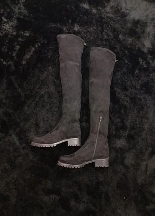 Cuissardes en daim noir Unisa femme taille 37 semelle crantée, marque: Unisa, état: Très bon état, taille: 37, 28,34 €, 30,46 € Protection acheteurs incluse